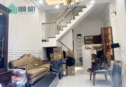Nhà mới 3 tầng hẻm thông Bùi Minh Trực P6 Q8 giá 3tỷ 690
