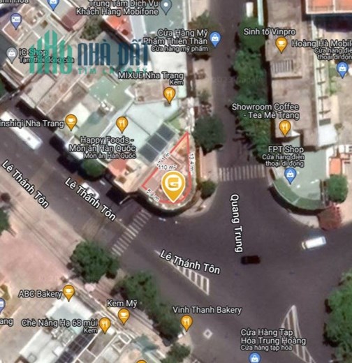 Góc VIP ngã 7 Quang Trung - Lê Thánh Tôn giá bán nhanh
