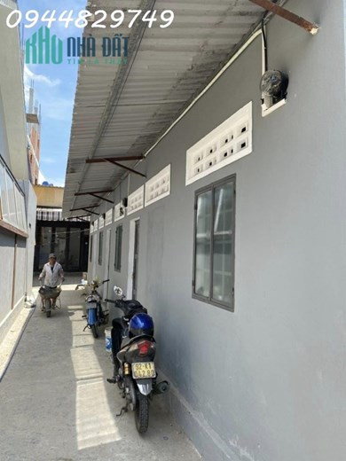 BĐS dòng tiền, Dãy Trọ 100m2, có 4 Phòng sau lưng nhà Mặt tiền TRƯỜNG CHINH, Đà Nẵng. Giá chỉ 2 tỷ