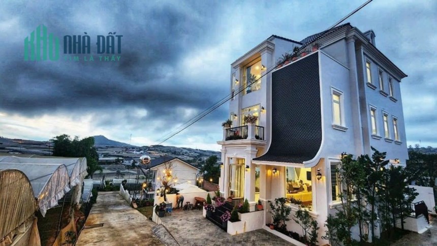 Bán villa Trịnh Hoài Đức Đà Lạt thiết kế hiện đại độc đáo
