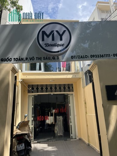 CẦN SANG NHƯỢNG SHOP QUẦN ÁO Địa chỉ: 47/25 Trần Quốc Toản, Phường 8, Quận 3, Hồ Chí Minh