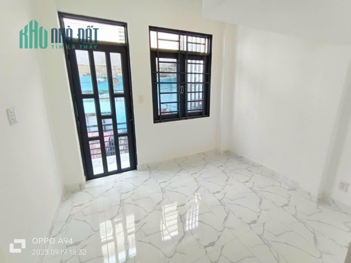 NHÀ MỚI Q6 2PN -3 TẦNG -SỔ VUÔNG VỨC