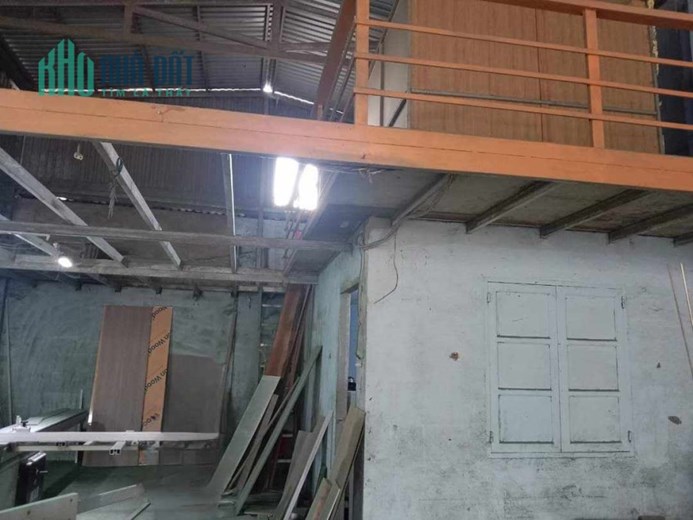 Bán đất tặng nhà xưởng 182m2 nhỉnh 6 Tỷ HXT Đông Thạnh Hóc Môn giáp Quận 12