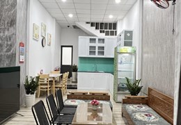 NHÀ MỚI HẺM 3M THÔNG, F6 NGAY CHỢ AN NHƠN, DT 54M2 (3.6x15) 4PN, CHỈ 3.1 TỶ