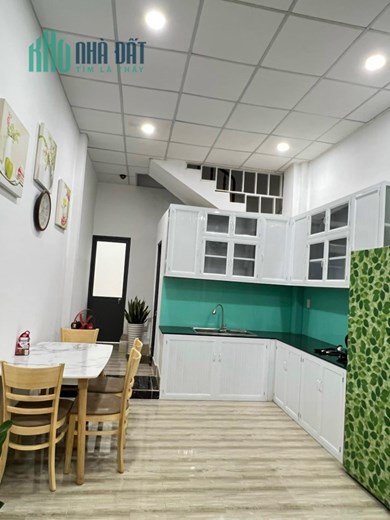 NHÀ MỚI HẺM 3M THÔNG, F6 NGAY CHỢ AN NHƠN, DT 54M2 (3.6x15) 4PN, CHỈ 3.1 TỶ