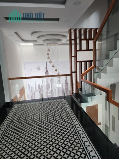 Nhà mặt tiền kinh doanh Gò Xoài, 1trệt 3lầu, 56m2, 4 phòng ngủ giá nhỉnh 7 tỷ