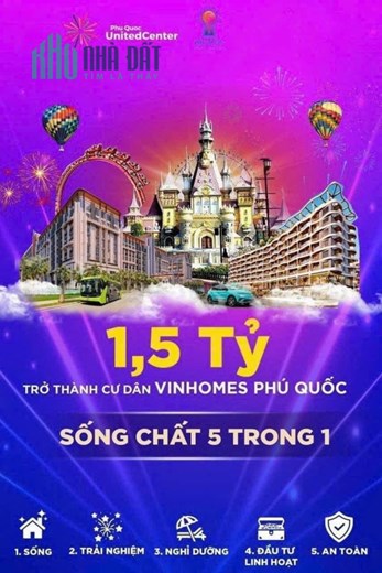 Booking 15 triệu/ căn hộ biển Phú Quốc- United Center- tặng full nội thất cho 100 khách đầu tiên