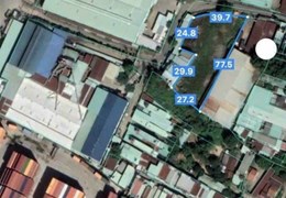 LÔ GÓC 2 MT, 2 SÀO, NGUYỄN THỊ MINH KHAI, MỸ PHƯỚC, TÂN VẠN, 26 TỈ
