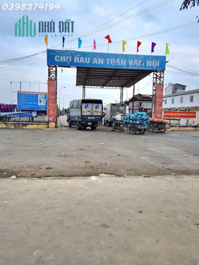 Đất Vân trì, Vân Nội mặt tiền đẹp, ngõ ô tô vuông như tờ A4