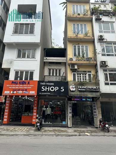 Bán gấp nhà Mặt phố Trần Duy Hưng giá 38 tỷ, dt 92mx5 tầng, Hè 5m