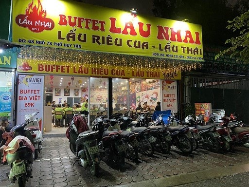 Cho thuê mặt bằng từ sáng sớm đến 15h chiều tại Duy Tân, Cầu Giấy; 0869163456