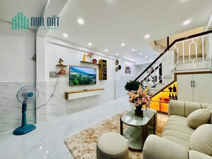 THỐNG NHẤT 30M RA MT, NGAY BV HỒNG ĐỨC, DTSD72M2, 2 TẦNG, NHÀ MỚI Ở NGAY, TẠNG FULL NỘI THẤT.