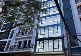 BÁN GẤP  SIÊU PHẨM TOÀ VP -  KHU ĐẤU GIÁ TÂN TRIỀU 123 MÉT  -10 TẦNG THANG MÁY MỚI KOONG -  SỔ PHÂN