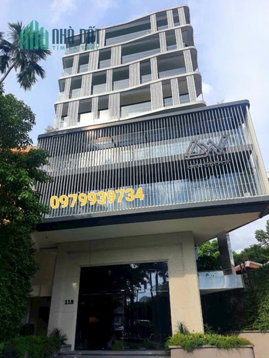 Cho thuê tòa nhà 113 Trần Quốc Toản, Quận 3 - 10 tầng + 2 hầm, mới, đẹp,sử dụng ngay