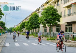 Bán nhà phố ven sông sen tự nhiên trong kđt Centa Vsip tp Từ Sơn