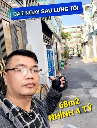 68m2 nở Hậu nhỉnh 4 tỷ Thống Nhất Phường 15 Gò Vấp TpHCM