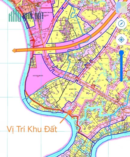 Bán đất và nhà vườn xã Đức Tân gần Quốc Lộ 50B