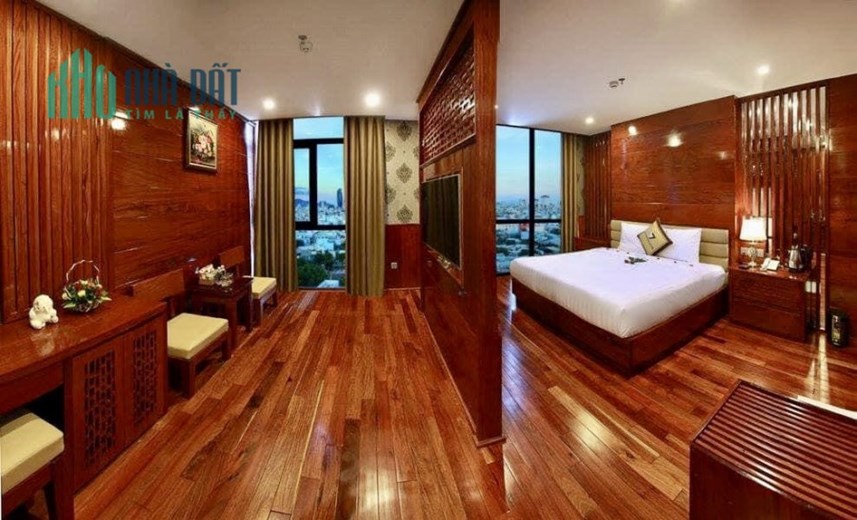 CHUYỂN NHƯỢNG KHÁCH SẠN 3* MẶT TIỀN TÔN THẤT ĐẠM- CÁCH BIỂN 40M- FULL NỘI THẤT GỖ TỰ NHIÊN CAO CẤP