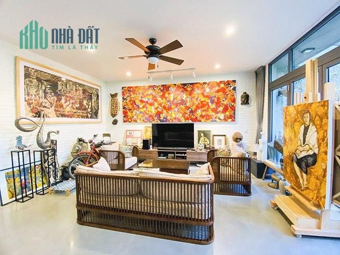 Nhà Đẹp Long Lanh phố Ngọc Thụy, Sân vườn, Tiểu cảnh, Sống Đẳng Cấp.