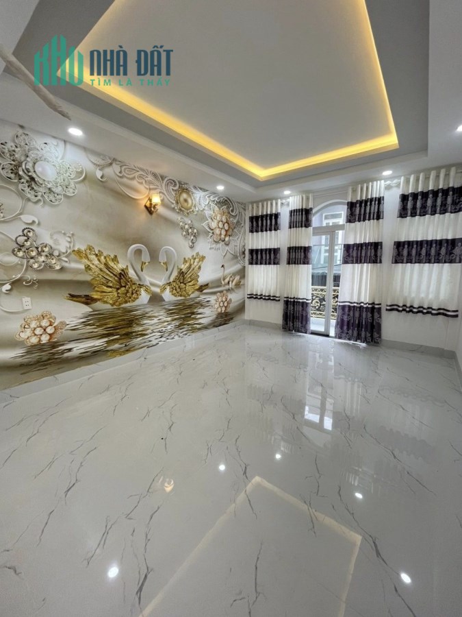 CHỈ 6.6 TỶ CÓ NHÀ BÌNH TÂN - GÒ XOÀI - 5 TẦNG -64M2