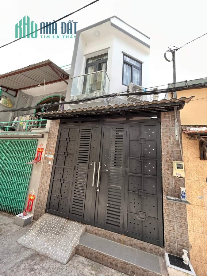 Nhà Mới 2 tầng SANG - XỊN- MỊN, hẻm 5,5m thông tứ tung, 4x10m, Hương Lộ 2. Giá 3.xx tỷ