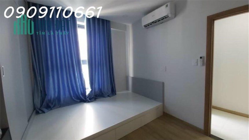 Cho thuê căn hộ Bcons Miền Đông 1PN tầng 23, view đường tàu. Thoáng mát.