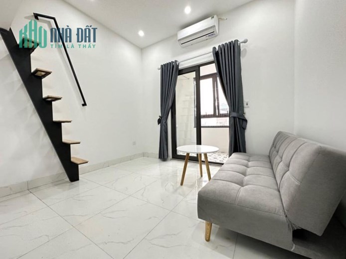 Studio Trần Quốc Vượng, Mới, Thang máy, Gác xép, Máy giặt riêng, 4tr9