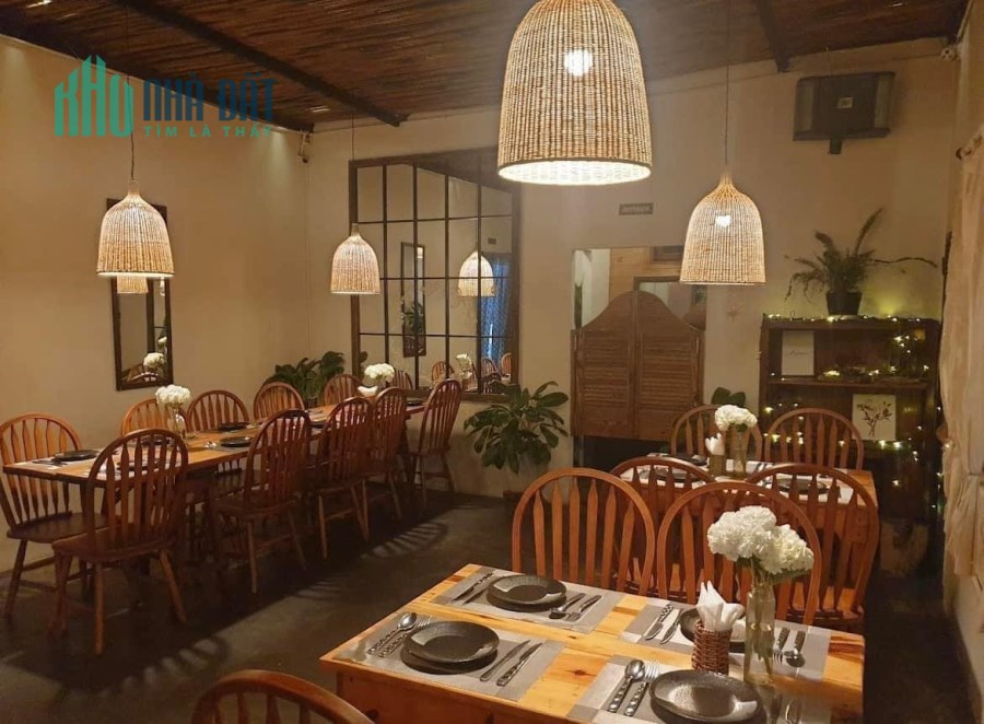 Cho thuê mặt bằng nhà hàng mặt tiền Nguyễn Đình Chiểu Đà Lạt