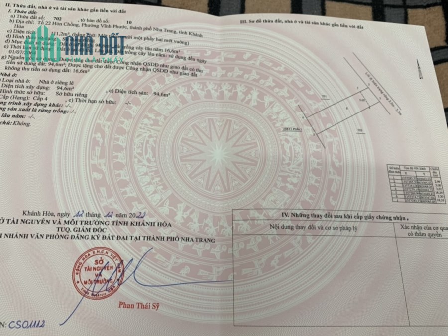 BÁN ĐẤT GẦN BIỂN NGAY BÃI TẮM VÀ KDL HÒN CHỒNG NHA TRANG KHÁNH HÒA