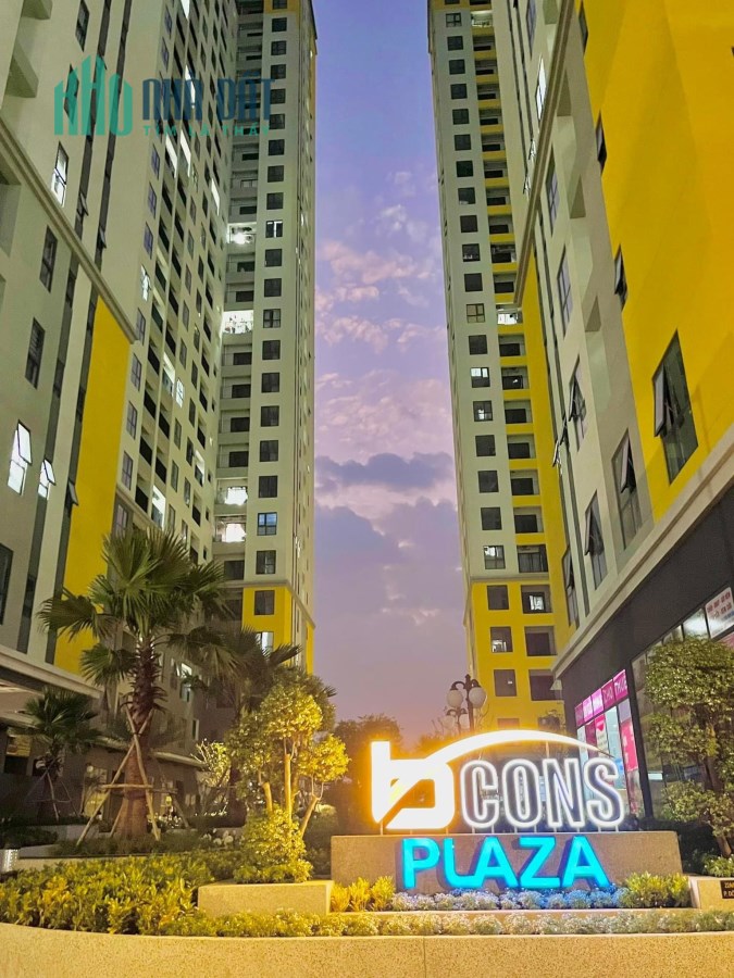 Căn hộ Bcons Plaza Làng Đại Học Quốc gia Dĩ An, 2pn 2wc 1.650 tỷ, nhận nhà ở ngay, Bank hỗ trợ vay