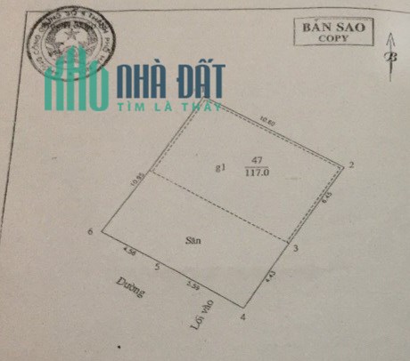 120M2 ĐẤT SẴN NHÀ C4 - AN TRẠCH - ĐỐNG ĐA - MT RỘNG 11M - NGÕ BA GÁC - GẦN PHỐ - 89TR/M2