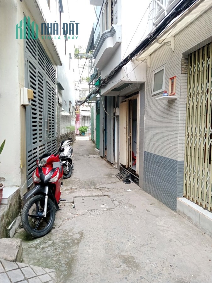 Nhà bán Trệt, lầu hẻm Tám Danh P4Q8 - Giá : 2 Tỷ 500 Triệu (TL)