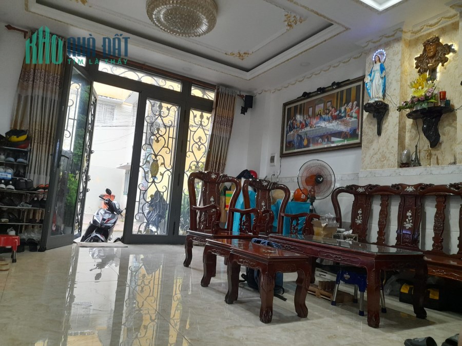 NHÀ ĐẸP - MẶT TIỀN - GẦN CẦU NHI THIÊN ĐƯỜNG - 4 TẦNG HIỆN ĐẠI - QUA CÁC QUẬN 6,5 ,1,3