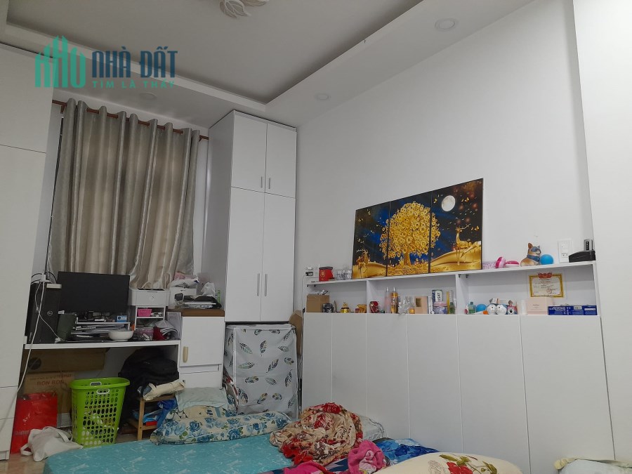 NHÀ ĐẸP - MẶT TIỀN - GẦN CẦU NHI THIÊN ĐƯỜNG - 4 TẦNG HIỆN ĐẠI - QUA CÁC QUẬN 6,5 ,1,3