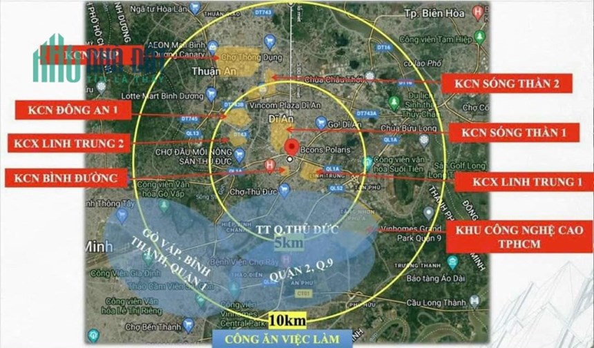 Căn hộ Sát bên Thành phố thủ đức, Thanh toán 10% Kí HDMB, CK lên đến 16%
