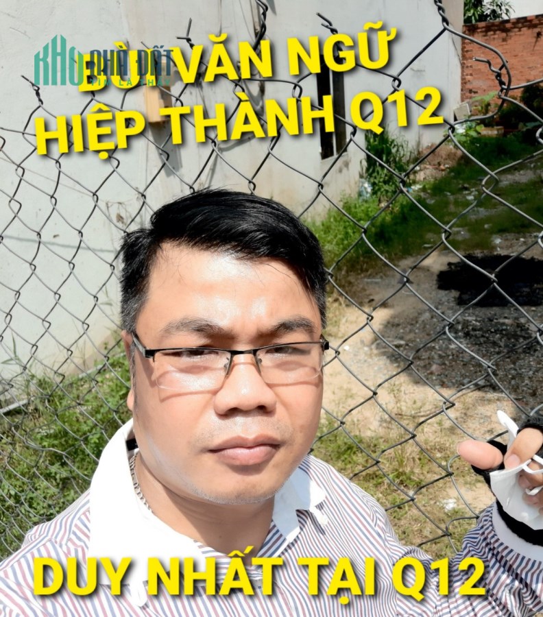 ALo Khách ơi - 6 x14,02 nhỉnh 4 tỷ Bùi Văn Ngữ Quận12 HCM