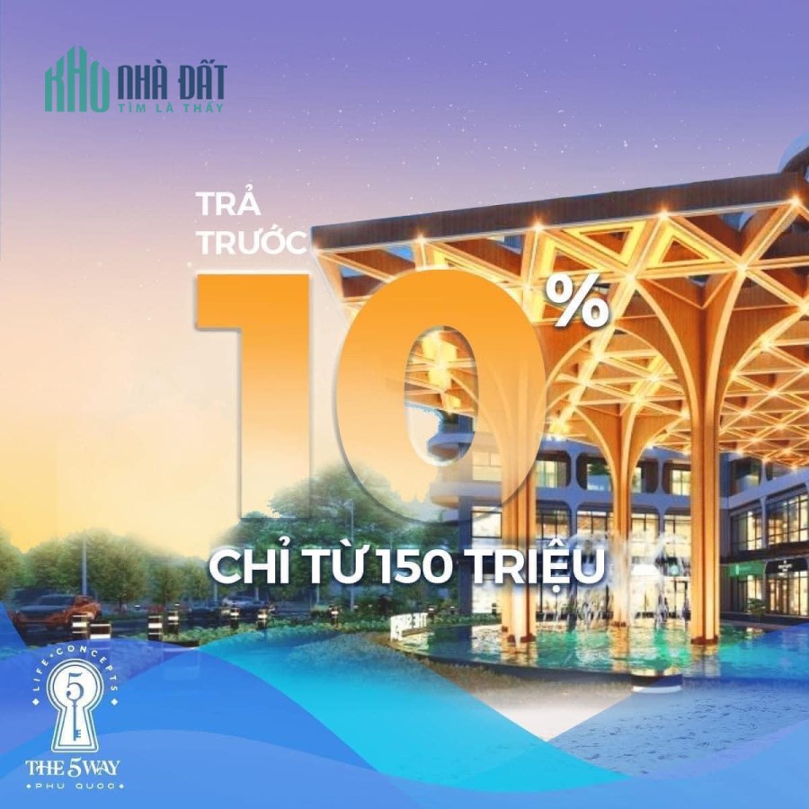 💥 💥  THE 5 WAY - sự trở lại của một sản phẩm cực hot của Vin tại Phú Quốc