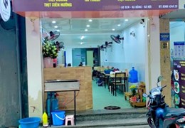 Do nhu cầu mở rộng mb , chính chủ sang nhượng quán ăn Địa chỉ: ngõ Ao Sen - Hà Đông - Hà Nội
