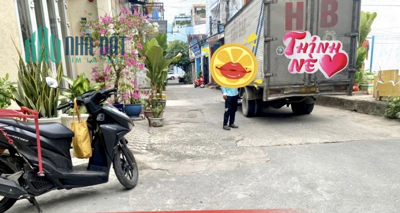 Nhà HXH 4.5M x 21.5M 3Tầng Đường Tân Kỳ Tân Quý Quận Tân Phú.