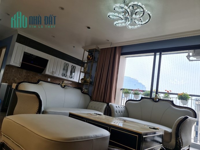 Cần cho thuê căn hộ DT 107m2, 3PN+1, đủ đồ sang trọng tại Vinhomes Ocean Park. Giá: 18tr/tháng