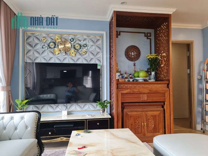 Cần cho thuê căn hộ DT 107m2, 3PN+1, đủ đồ sang trọng tại Vinhomes Ocean Park. Giá: 18tr/tháng