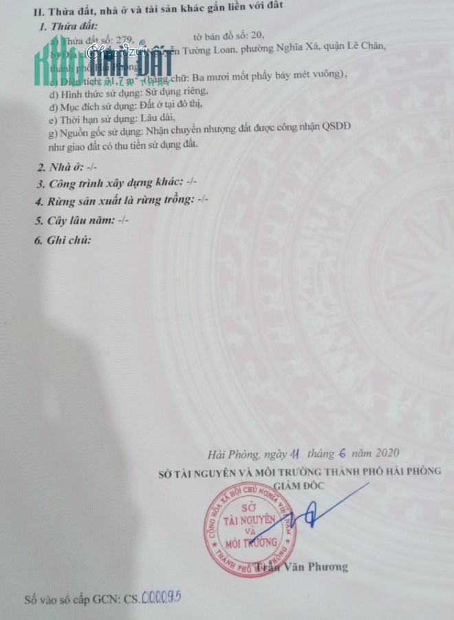 Bán nhà phố Nguyễn Tường Loan 3 tầng GIÁ 1.69 tỉ ngõ nông