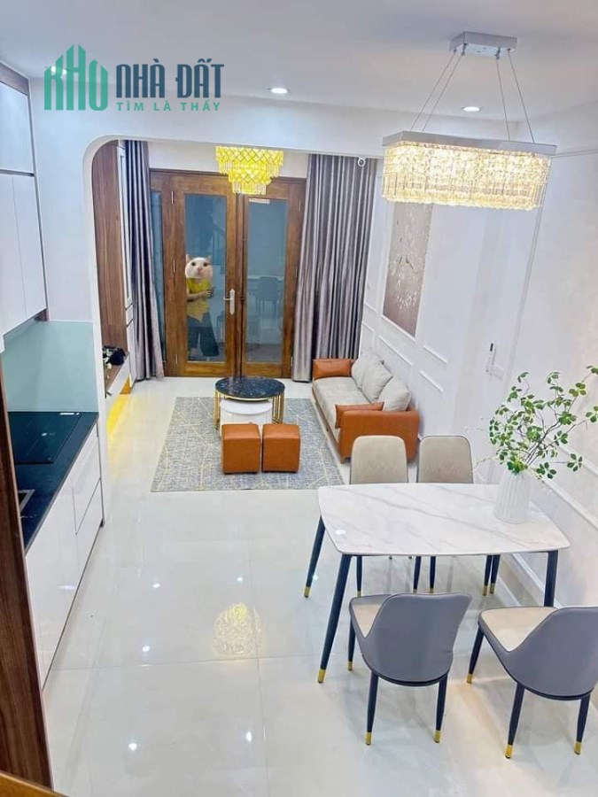 NHÀ MỚI ĐẸP 5 TẦNG 4 NGỦ DT:40/48M2 MT:3.6M GIÁP DANH 2 QUẬN ĐỐNG ĐA HAI BÀ TRƯNG CẠNH TRƯỜNG ĐẠI