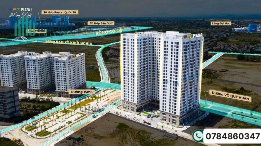 FPT Plaza 2 NHẬN NHÀ Ở NGAY - THẢNH THƠI THANH TOÁN