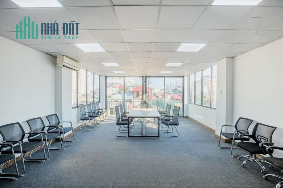 Bán tòa nhà văn phòng ngõ 61 Dương Khuê 80m2x8 tầng mặt tiền 6m giá rao bán 27 tỷ