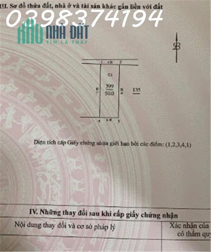 Đất Vân nội còn 1 ô thổ cư đẹp, giá cực tốt công khai 37tr/m2