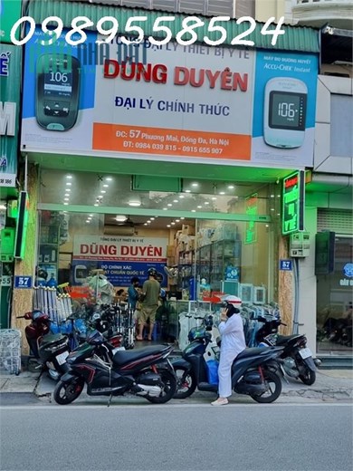 MẶT PHỐ PHƯƠNG MAI – MT5.3M - 1 MẶT PHỐ 1 MẶT NGÕ Ô TÔ TRÁNH- VỈA HÈ - KD KHỦNG - 60M2×5T - 16.5 TỶ