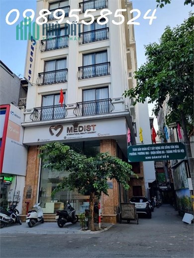 MẶT PHỐ LƯƠNG ĐÌNH CỦA – MT5.3M - 1 MẶT PHỐ 1 MẶT NGÕ Ô TÔ TRÁNH- VỈA HÈ - KD KHỦNG - 60M2×5T -