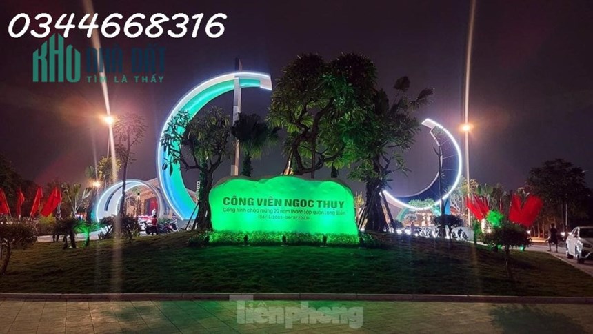 Đất tái định cư Ngọc Thụy, Long Biên, hạ tầng đang hoàn thiện cực đẹp. Căn góc, vỉa hè, ô tô tránh,