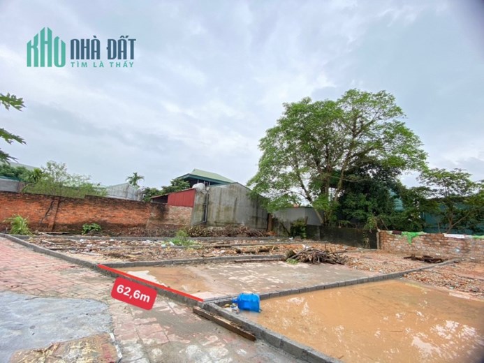 Nhỉnh 400tr các bác đc sở hữu ngay 63m2 đất ở ôtô chạy vào tận đất ở Bình yên Thạch Thất, Hà Nội -